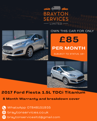2017 FORD FIESTA 1.5 TDCI TITANIUM